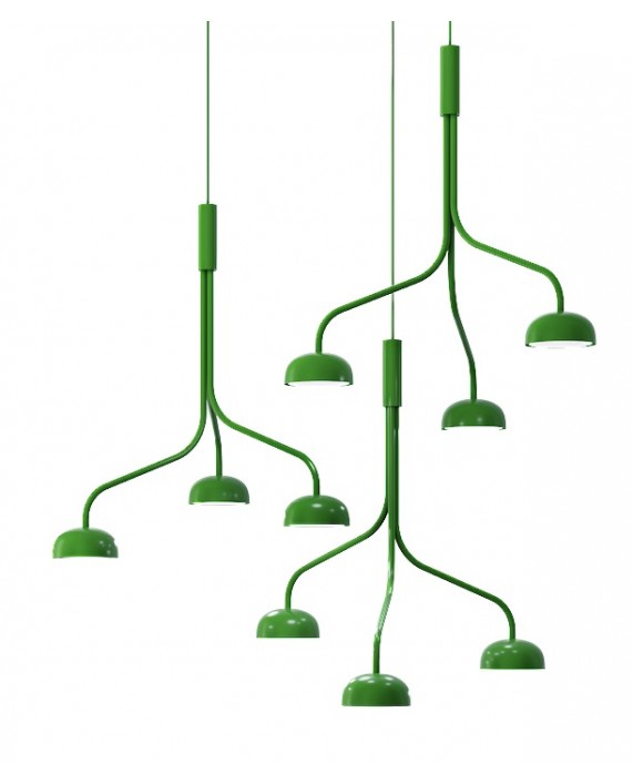 Zero Curve Cluster Metal Single Pendant Lamp